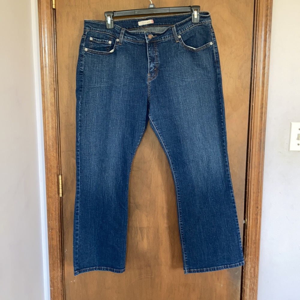 Levi’s 512 perfectly shaping bootcut jean size 22W short - Picture 8 of 17
